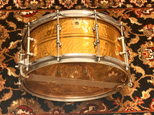 Load image into Gallery viewer, Ludwig Hammered Bronze 6.5x14 Snare
