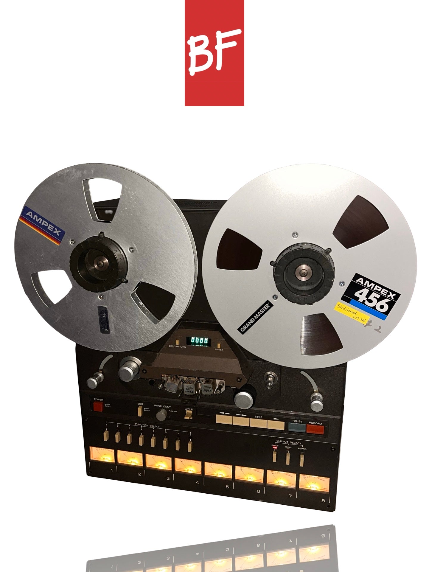 1980’s Tascam 38 8-Track 1/4” Tape Machine