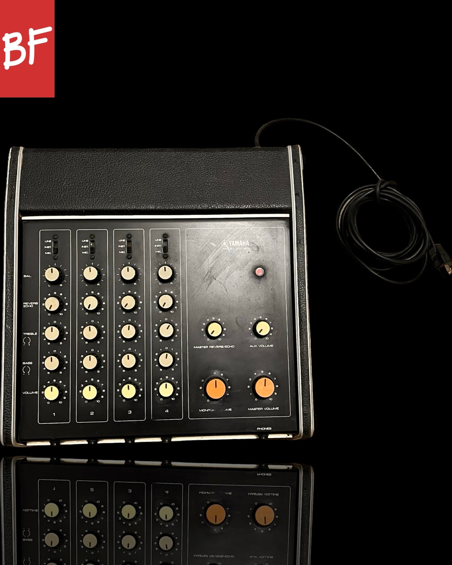 1970’s Yamaha EM-80 4-Channel Analog Mixer