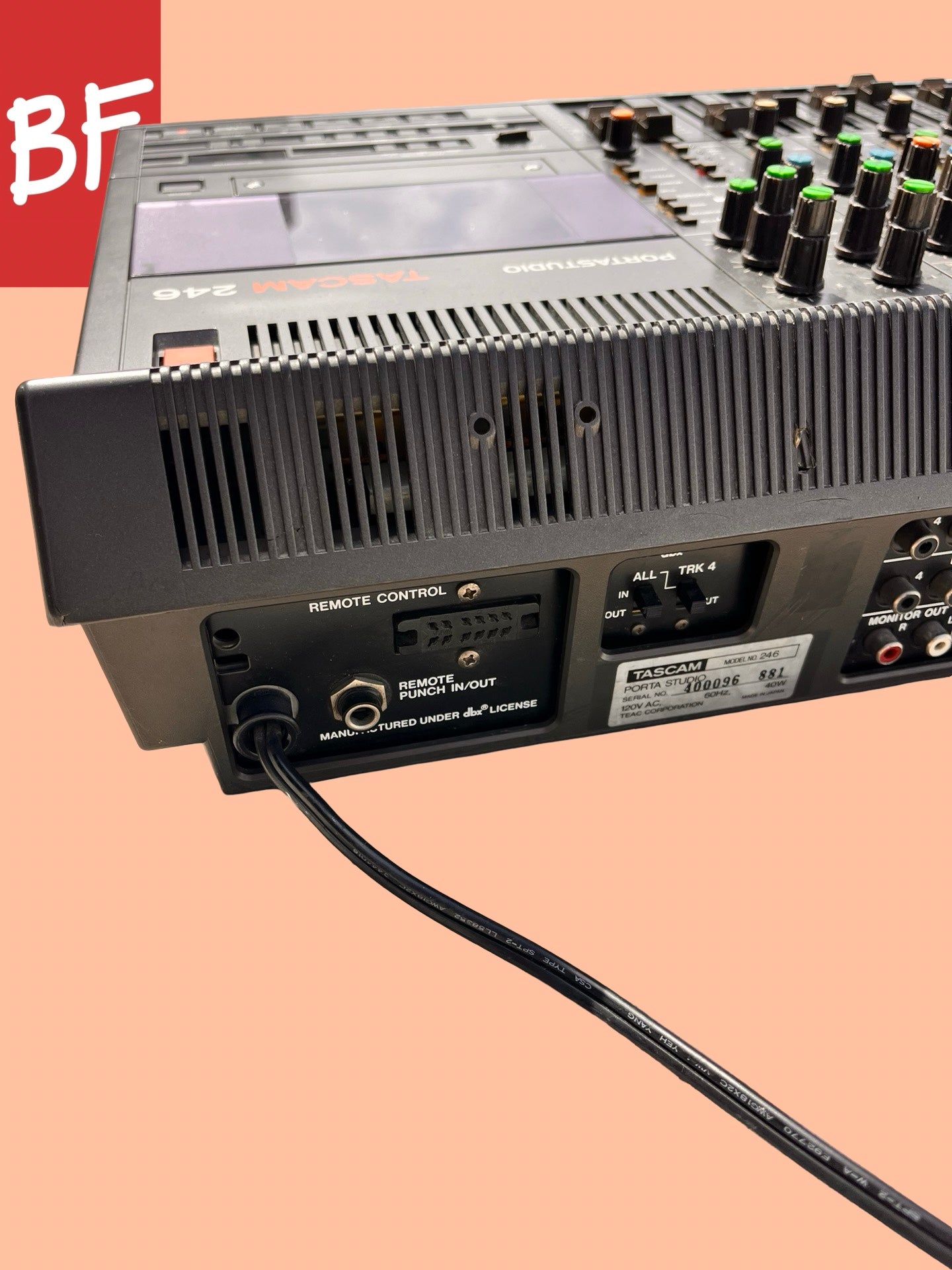1980's Tascam 246 Portastudio 4-Track Cassette Recorder – Byrd Finds