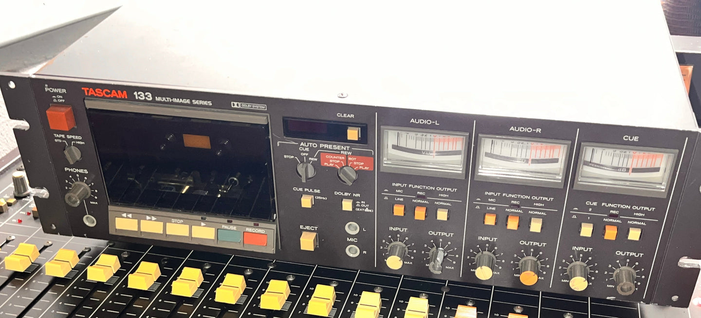 1980’s Tascam 133 2-Track Cassette Recorder