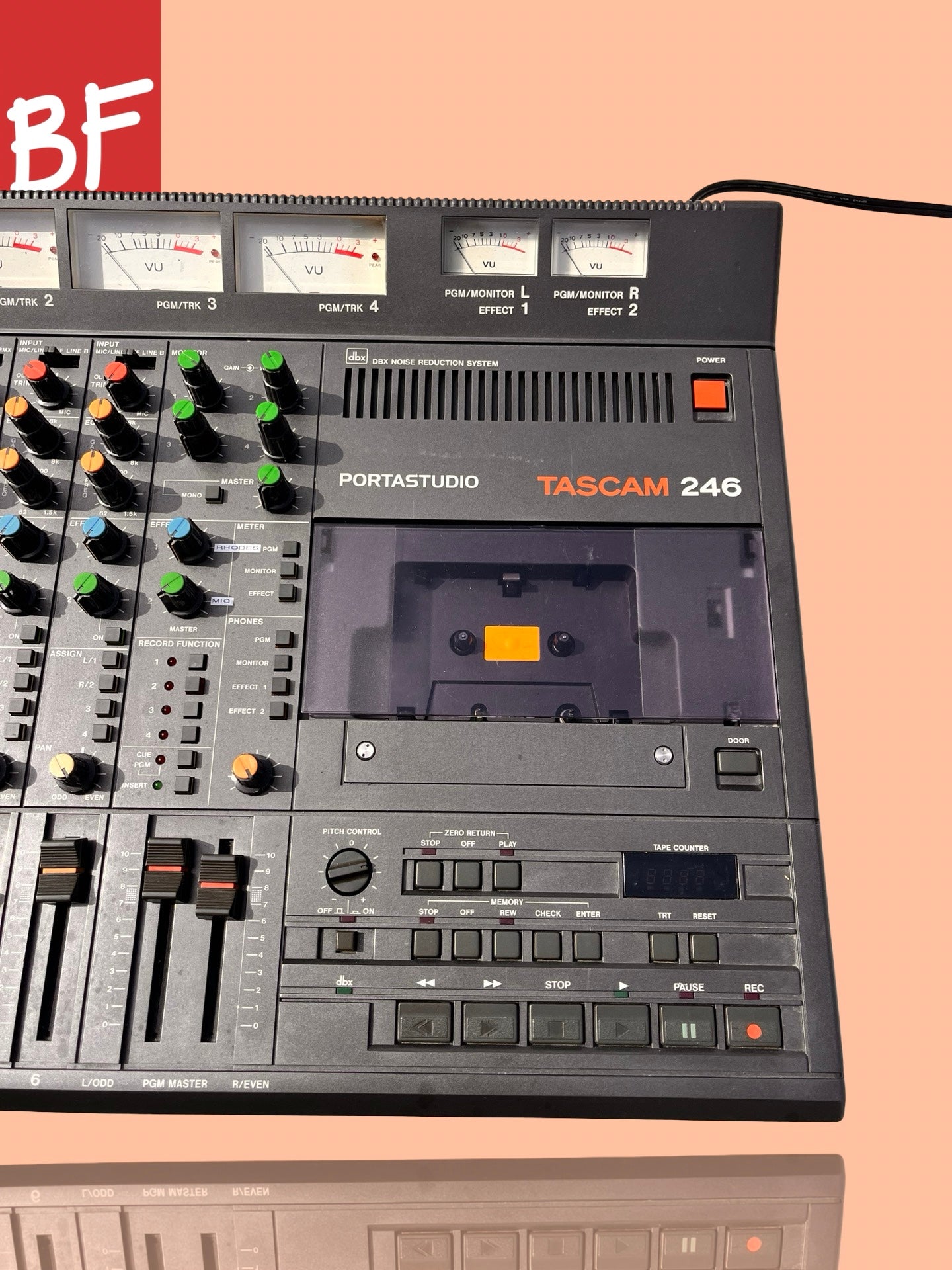 1980's Tascam 246 Portastudio 4-Track Cassette Recorder – Byrd Finds