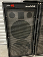 Load image into Gallery viewer, 1970&#39;s Sunn Alpha Six Mixer w/ Model 3 Speaker Cabinets
