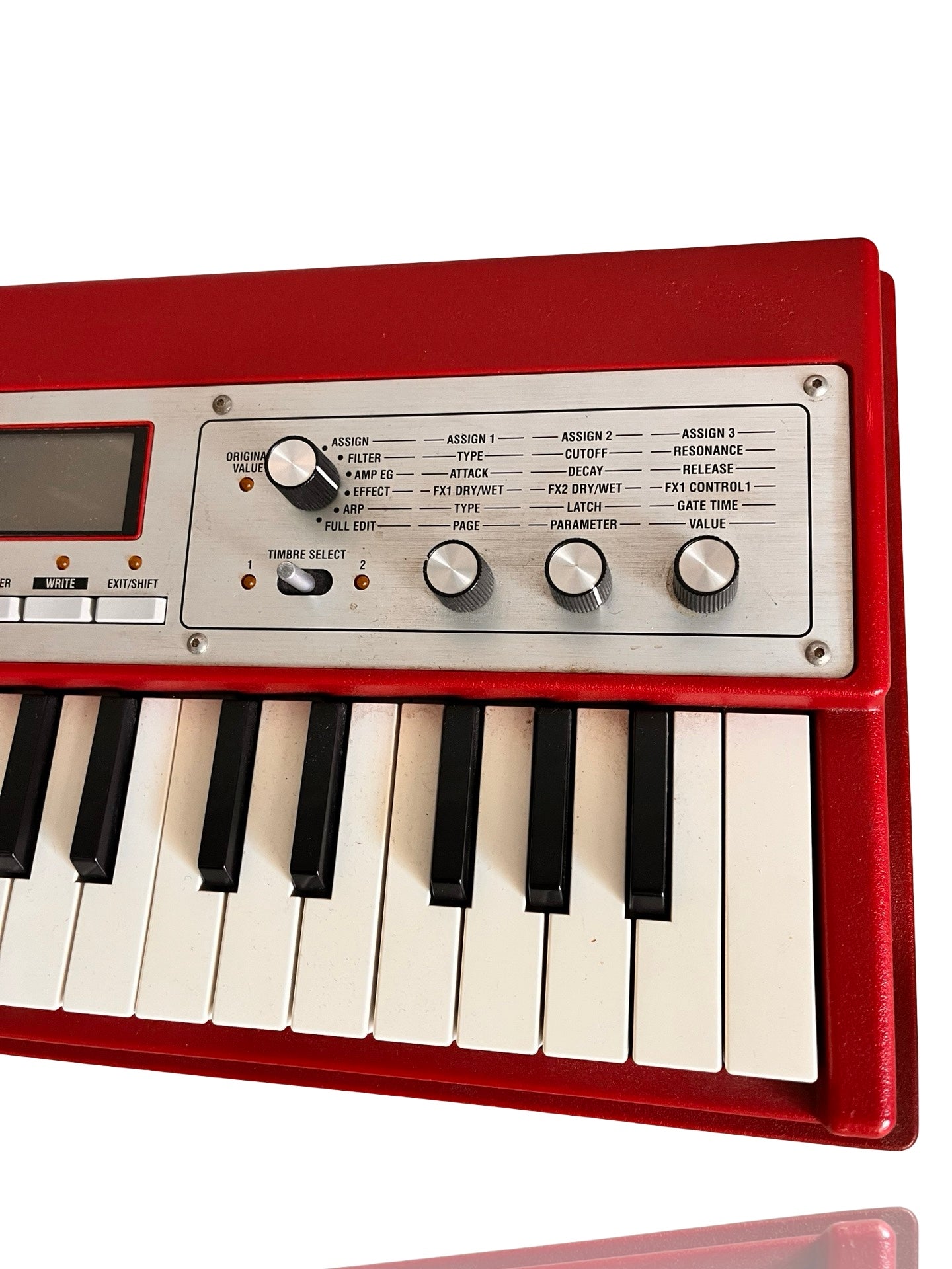 Korg MicroKorg XL Analog Synth/Vocoder in Red – Byrd Finds