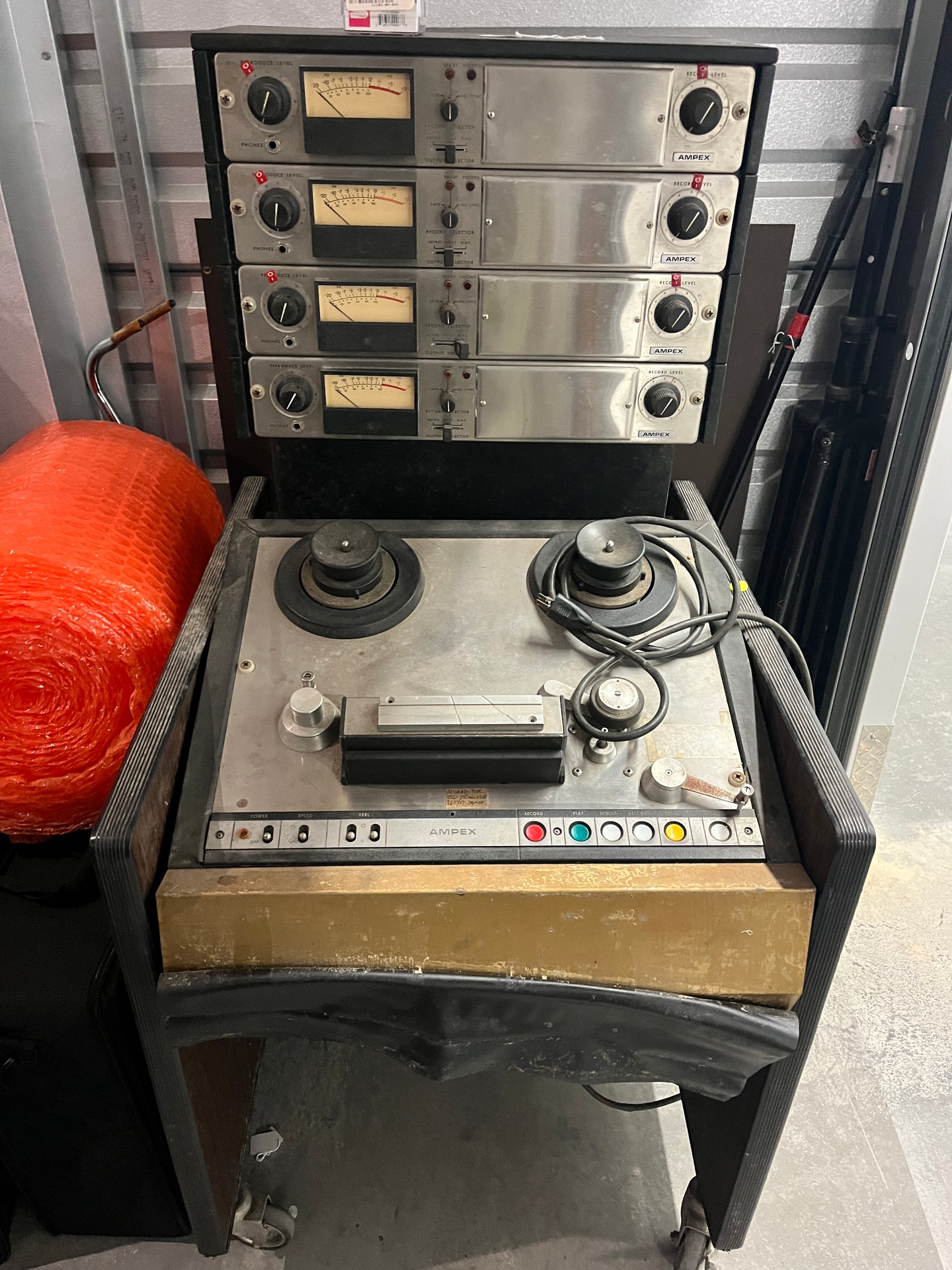 1960’s Ampex AG440B 1/2” Tape Machine