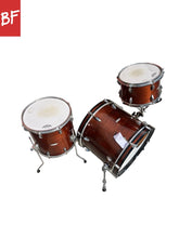 Load image into Gallery viewer, C&amp;C Drums Maple 3pc Kit in Walnut w/ SKB Hardshell Cases
