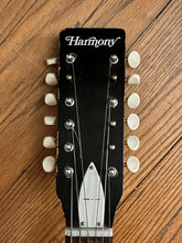 Load image into Gallery viewer, 1960’s Harmony H1233 12-String Acoustic
