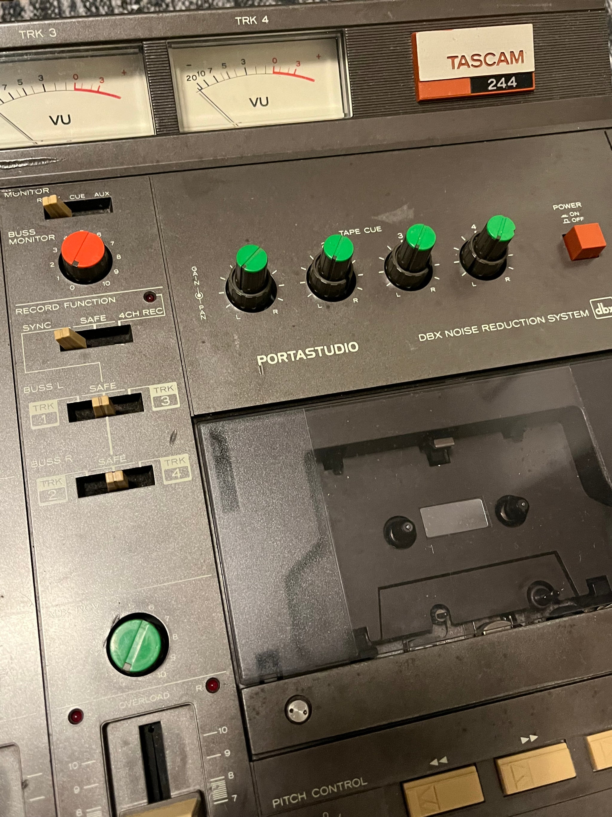 TASCAM RE-1004 空リール 2個セット 1980's Tascam 244 4-Track Cassette Recorder – Byrd Finds
