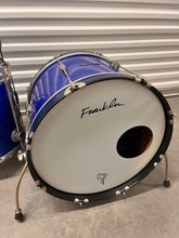 Load image into Gallery viewer, Franklin Drum Company 3pc Kit in Blue Sparkle
