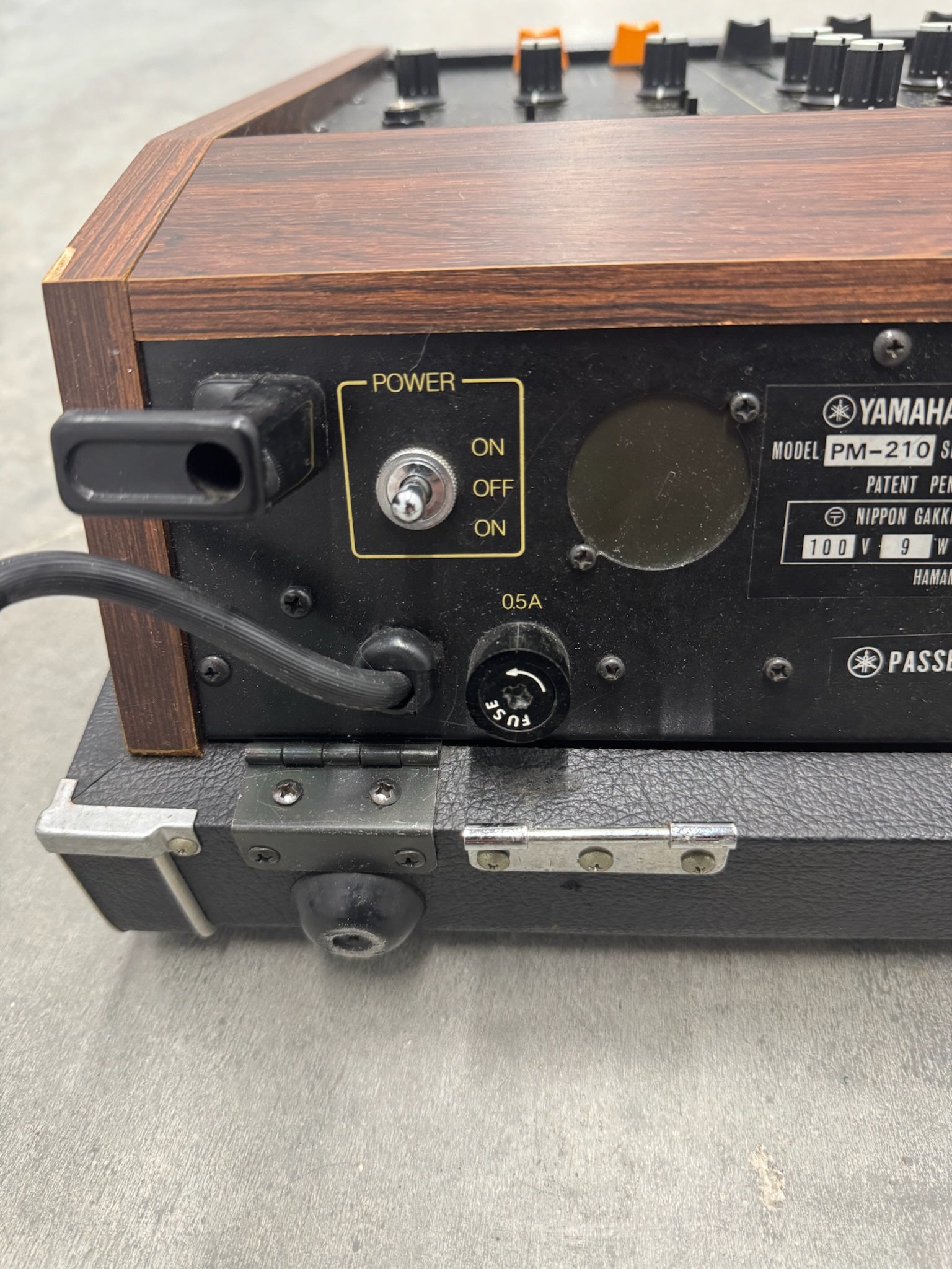 YAMAHA ビンテージアナログミキサー PM-210 スプリングリバーブ YAMAHA ビンテージアナログミキサー PM-210 スプリングリバーブ