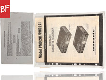 Load image into Gallery viewer, Marantz PMD221 Portable Cassette Recorder
