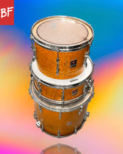 Load image into Gallery viewer, Late 1950’s/Early 1960’s Premier 3pc Drums in Sparkling Gold
