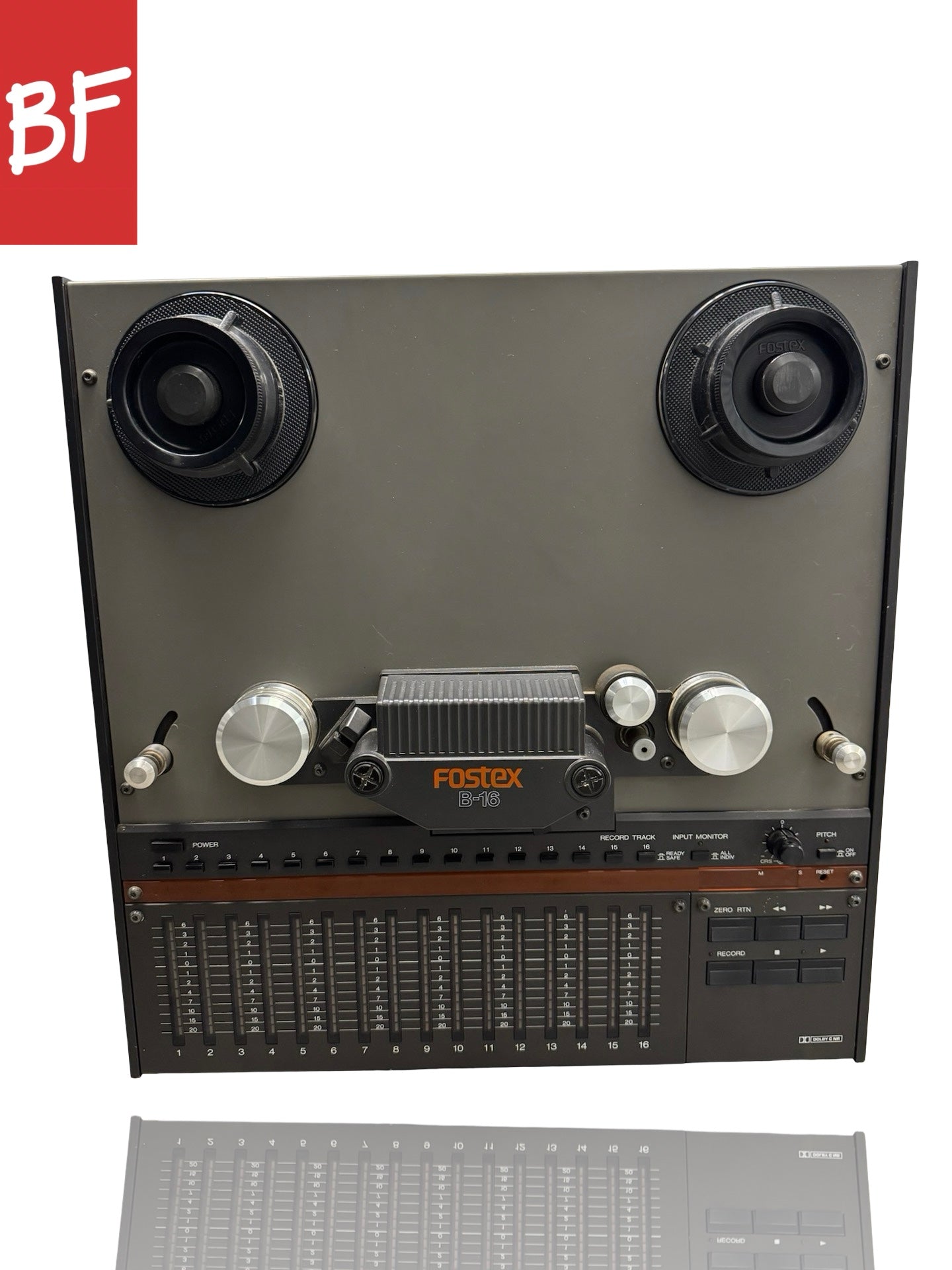 1980’s Fostex B-16 16-Track 1/2” Analog Tape Machine