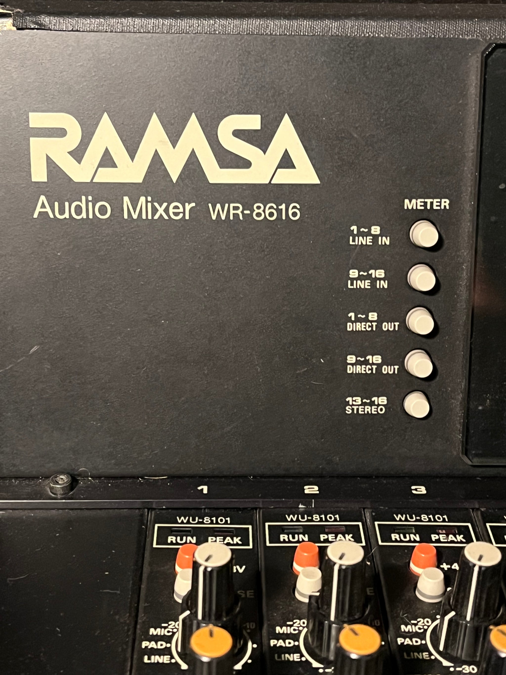 1980's Ramsa WR-8816 16-Channel Analog Recording Console – Byrd Finds