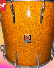 Load image into Gallery viewer, Late 1950’s/Early 1960’s Premier 3pc Drums in Sparkling Gold
