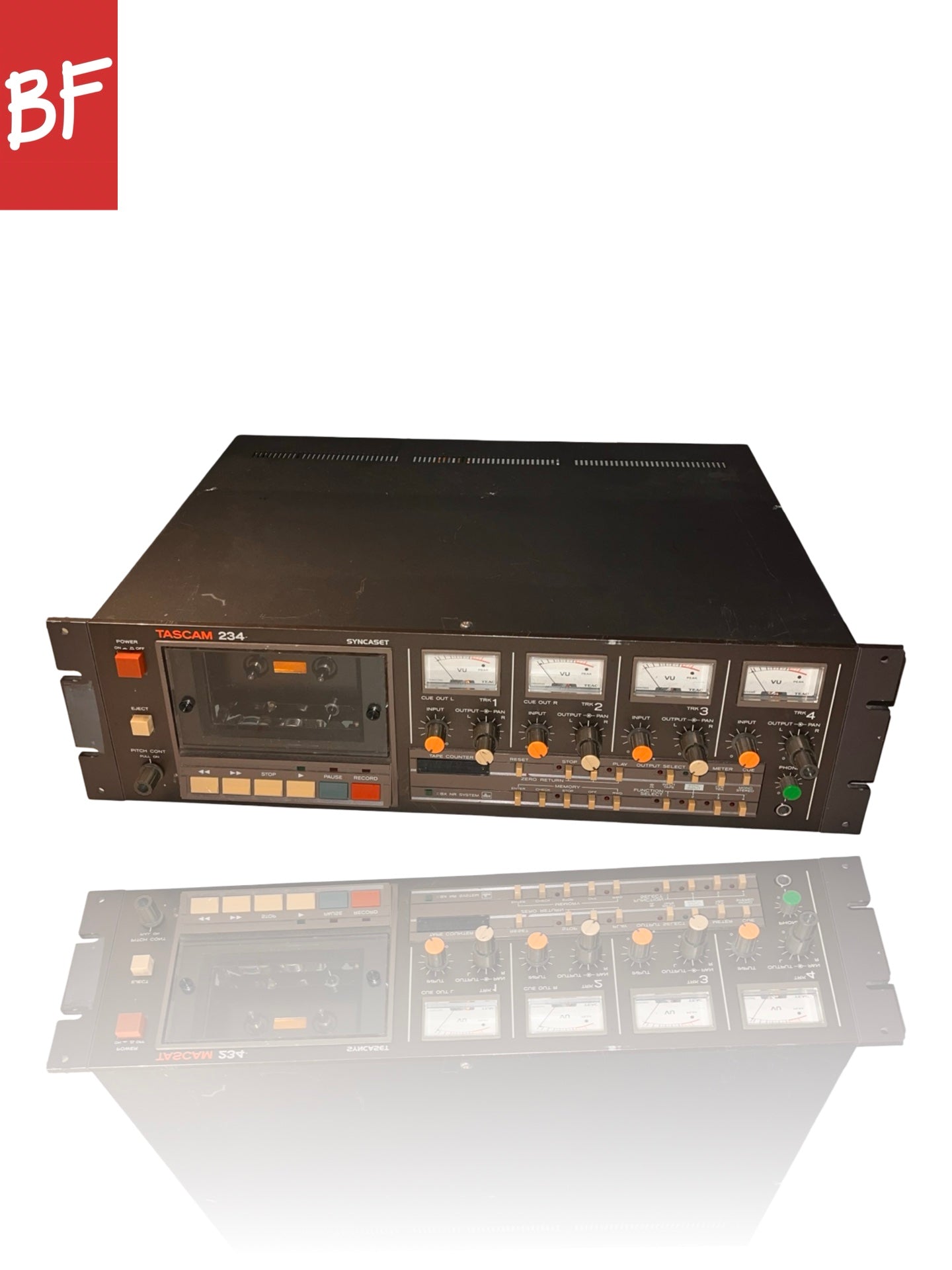 1980’s Tascam 234 4-Track Cassette Recorder