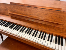 Load image into Gallery viewer, 1960 Baldwin Scandinavian Acrosonic Model 947 Upright Console Piano in Natural Walnut

