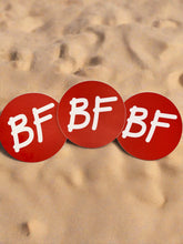 Load image into Gallery viewer, Byrd Finds BF 3&quot;x3&quot; Circle Vinyl Stickers (3-Pack)
