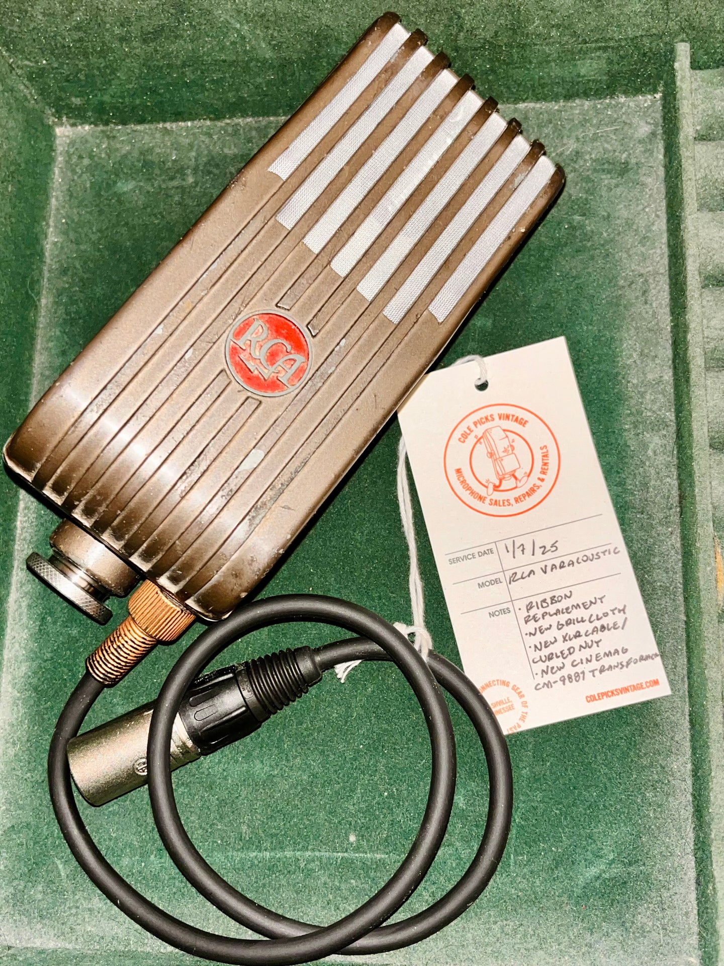 1940’s RCA Varacoustic Ribbon Mic