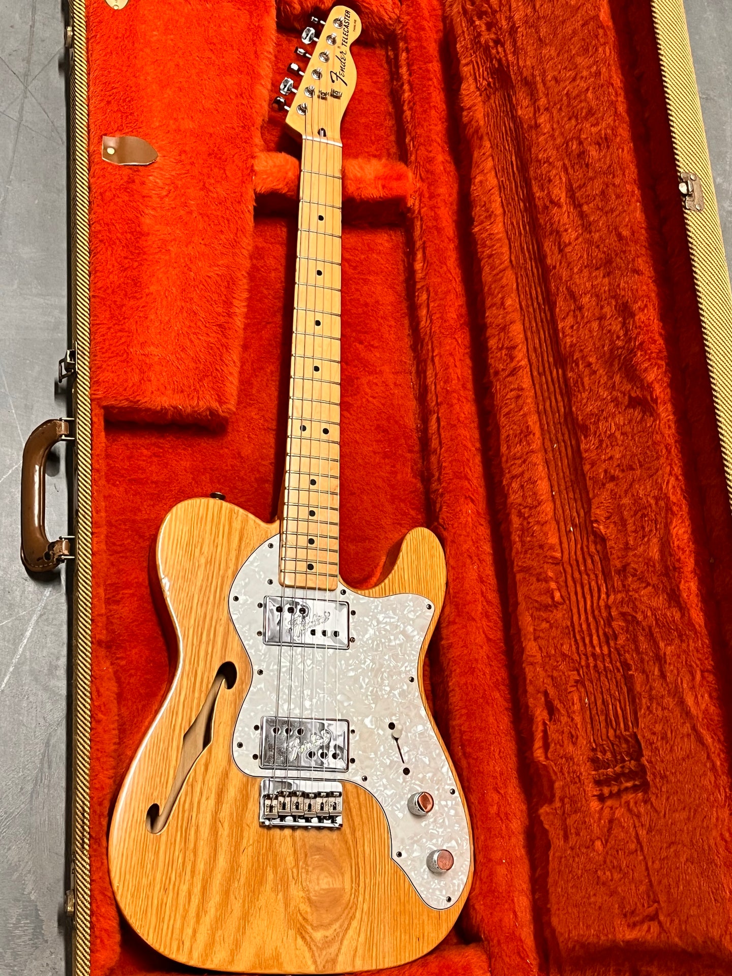 2000 Fender Thinline Telecaster in Natural