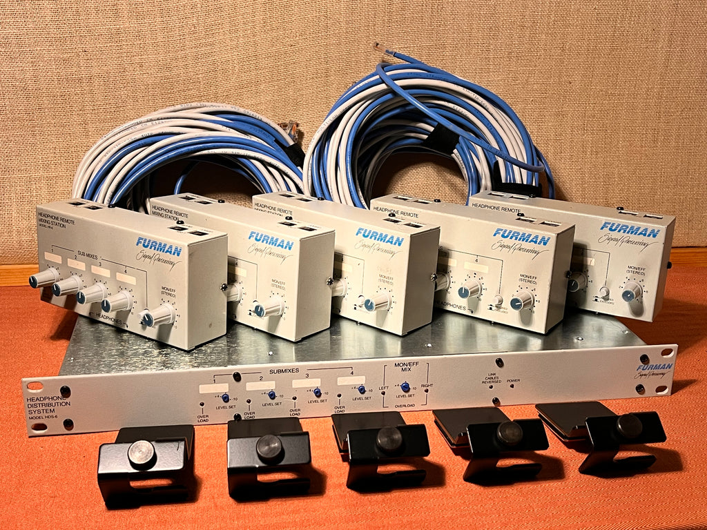 FURMAN hds-6 hr-6 セット　cue box FURMAN HDS-6 HR-6 買取価格｜音声分配器 キューボックス