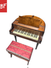 Load image into Gallery viewer, Vintage Wurlitzer 44-Key Miniature Student Baby Grand Piano
