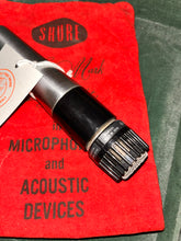 Load image into Gallery viewer, 1960’s Shure Unidyne III PE54D Cardioid Dynamic Mic
