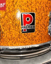 Load image into Gallery viewer, Late 1950’s/Early 1960’s Premier 3pc Drums in Sparkling Gold
