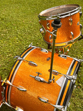 Load image into Gallery viewer, 1950’s/1960’s/1970’s Slingerland 3pc Kit in Gold Sparkle
