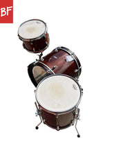 Load image into Gallery viewer, C&amp;C Drums Maple 3pc Kit in Walnut w/ SKB Hardshell Cases
