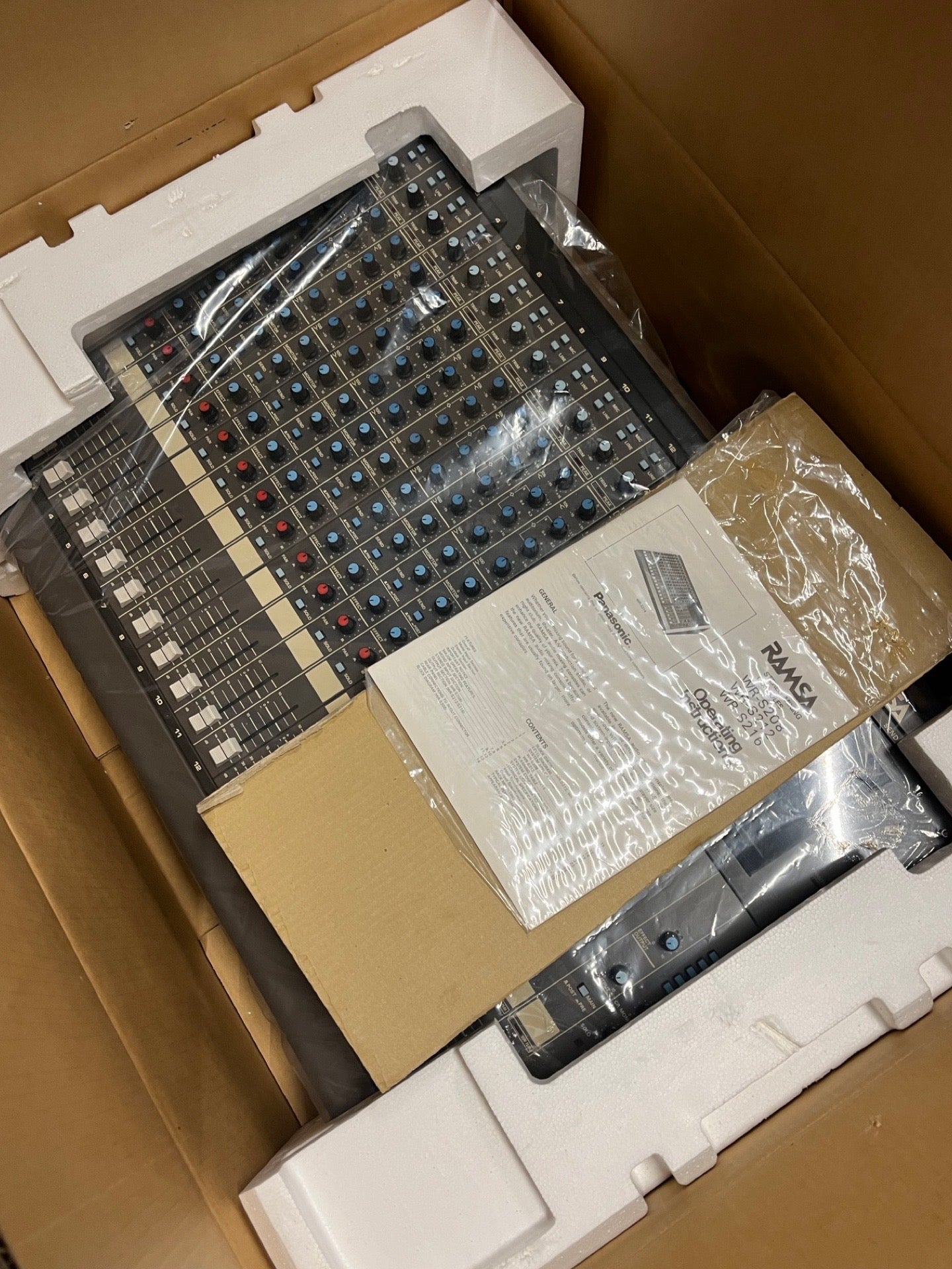 1990's Ramsa WR-S216 16 Channel Analog Console – Byrd Finds