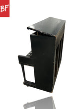 Load image into Gallery viewer, Antique John Bleecker 62-Key Acoustic Piano in Black
