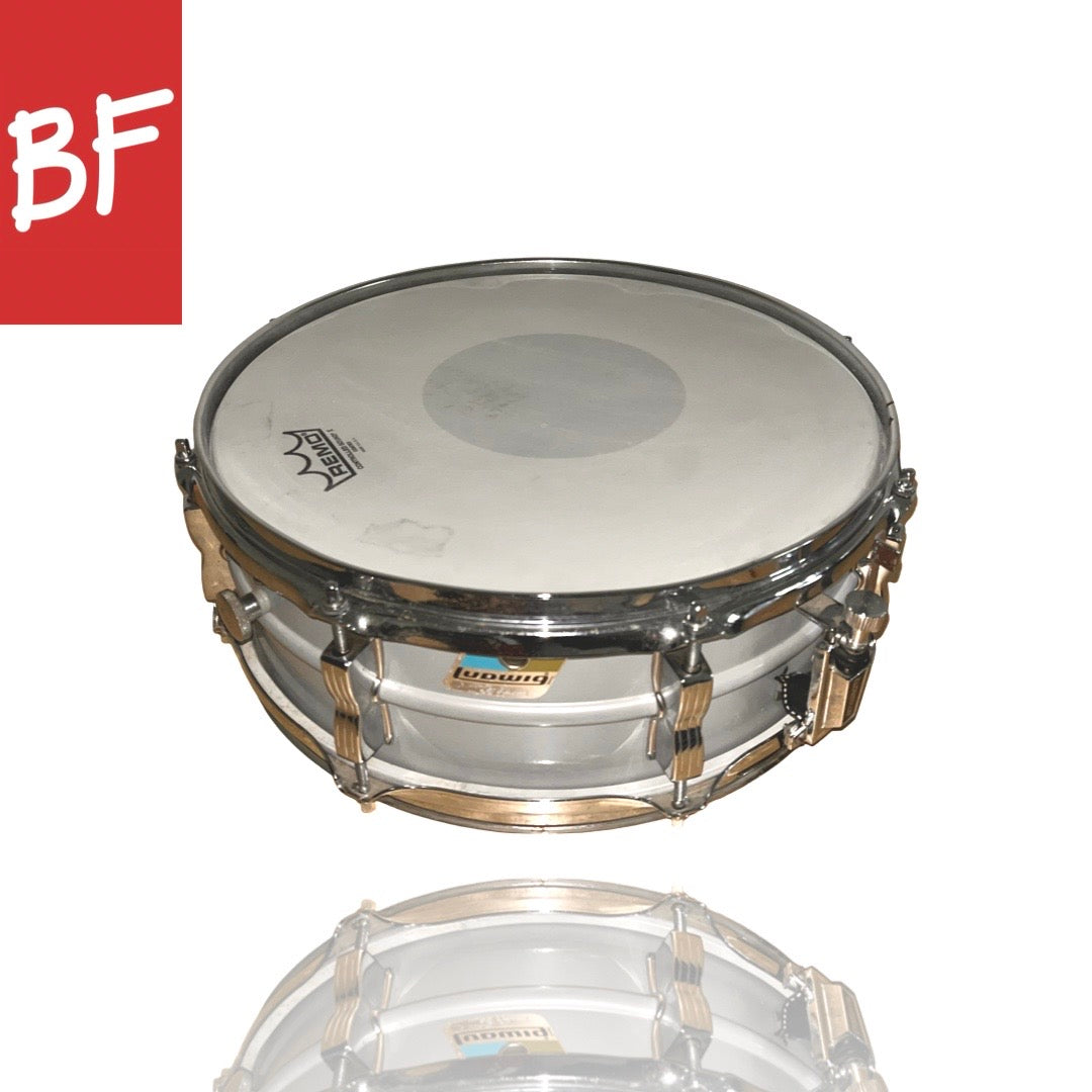 1980’s Ludwig Acrolite 5x14 Aluminum Snare