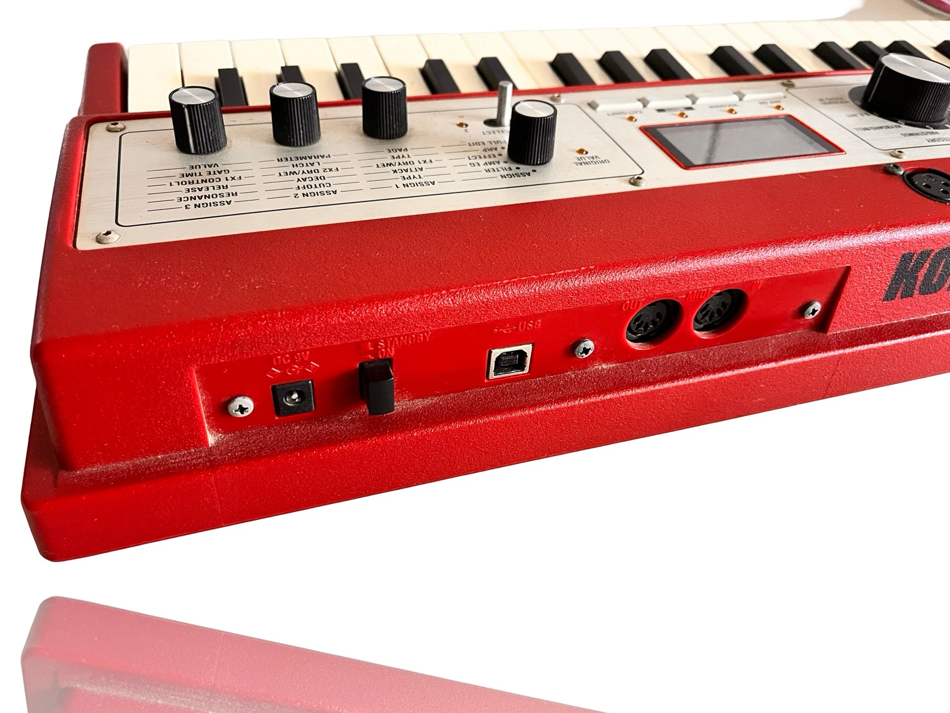 Korg MicroKorg XL Analog Synth/Vocoder in Red – Byrd Finds