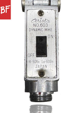 Load image into Gallery viewer, 1960's Arista No. 603 Cardioid Dynamic Mic
