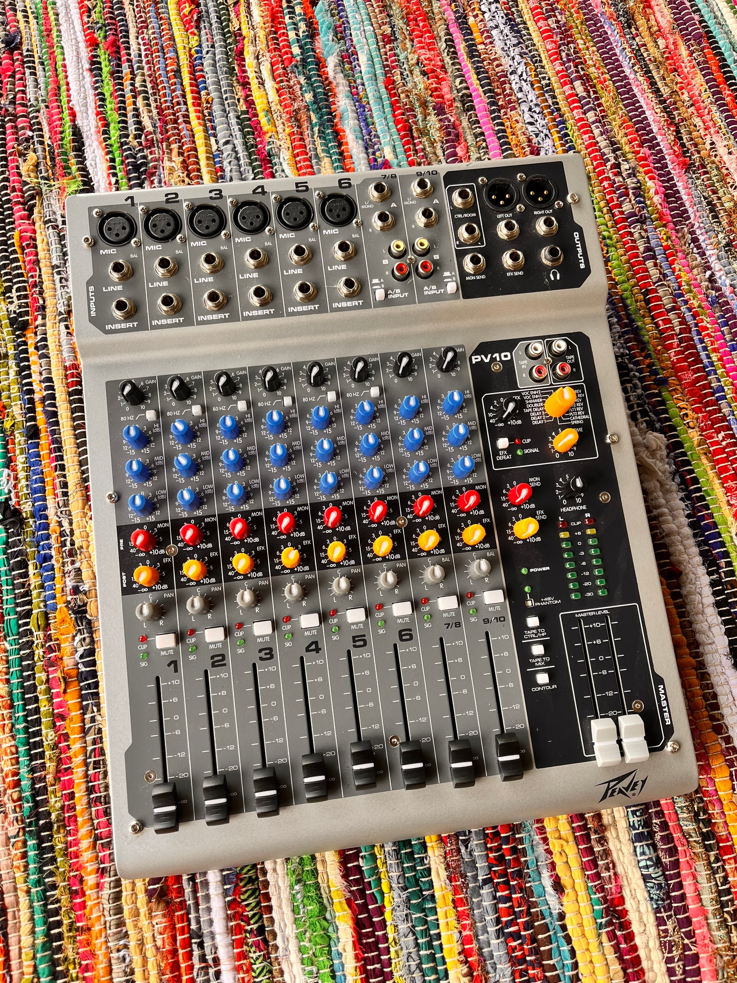 Peavey PV10 6-Channel Mixer