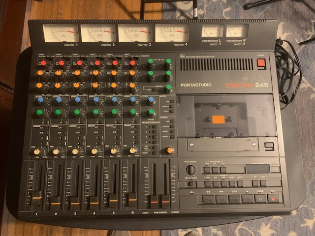 1980’s Tascam 246 4-Track Cassette Recorder
