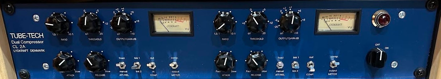 Tube-Tech CL2A Dual Tube Opto Compressor