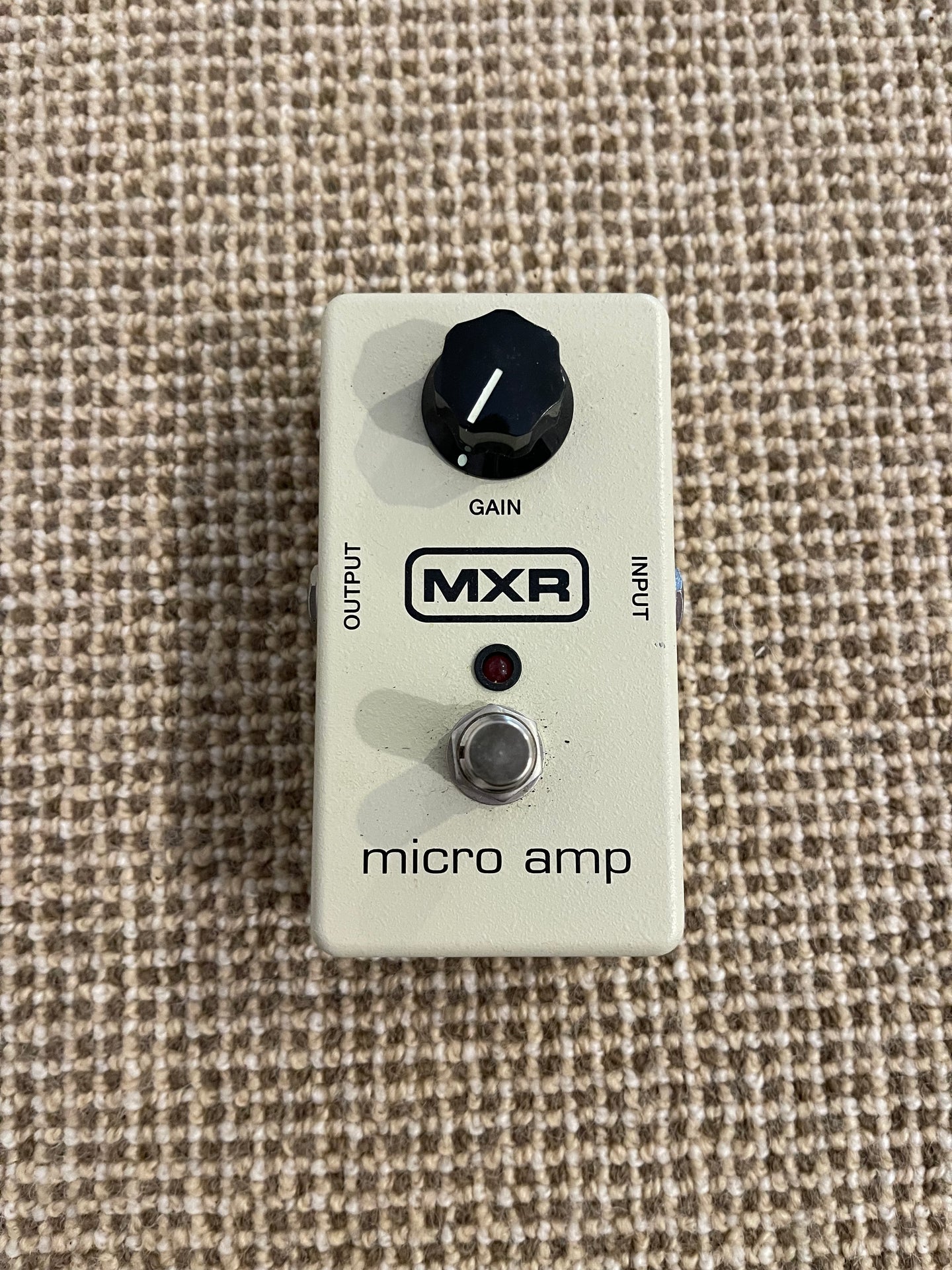 MXR Micro Amp Boost Pedal