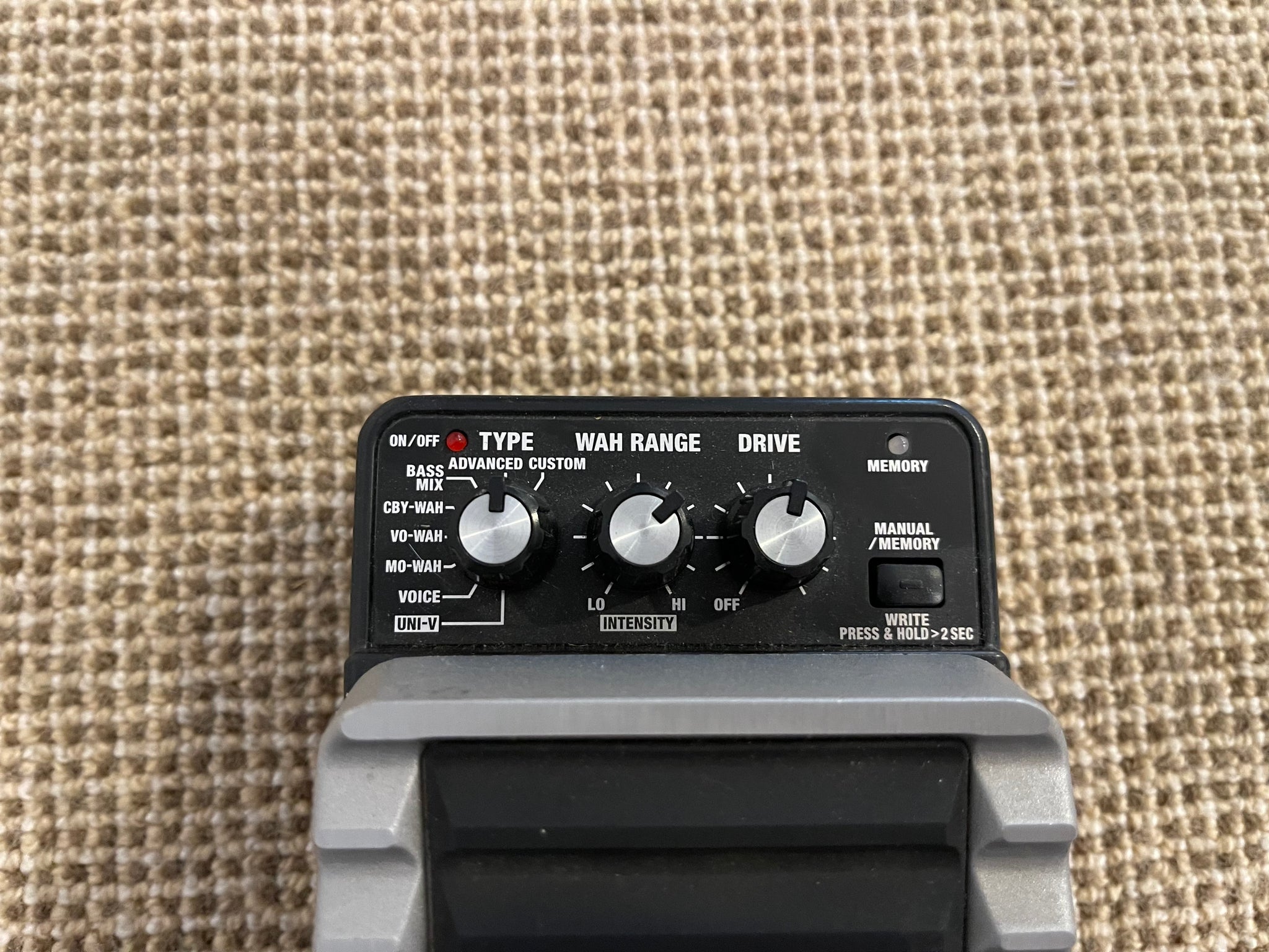 boss wah pedal pw 10 Boss PW-10 V Wah – Byrd Finds
