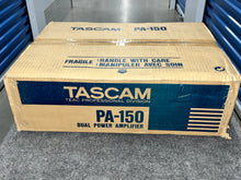 Load image into Gallery viewer, 1990's Tascam PA-150 Dual Channel Power Amp
