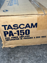 Load image into Gallery viewer, 1990's Tascam PA-150 Dual Channel Power Amp

