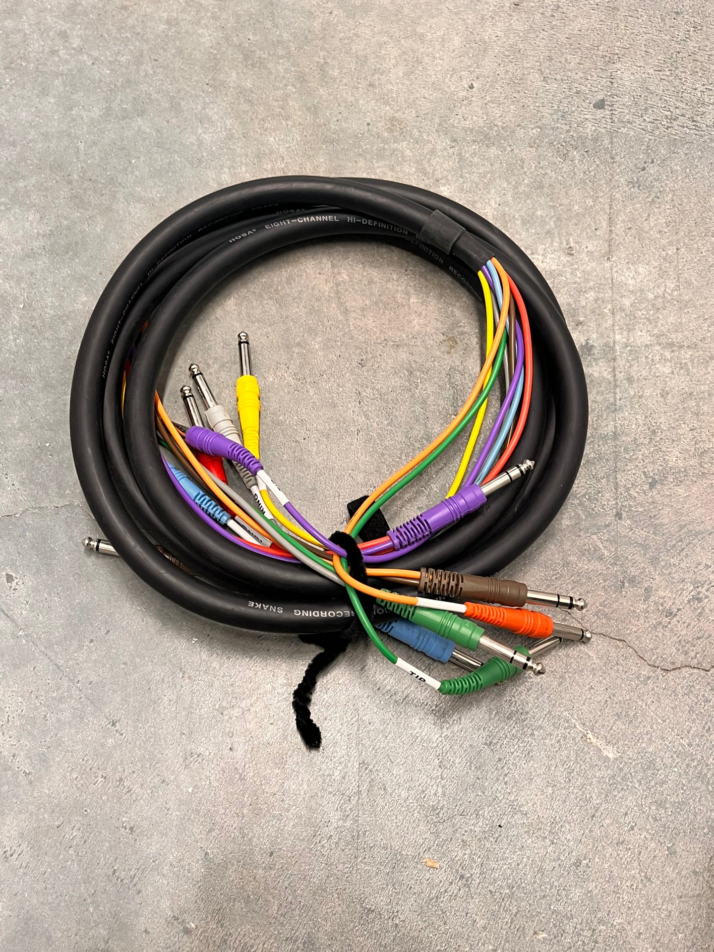 Hosa 4ch TS-TRS Insert Snake