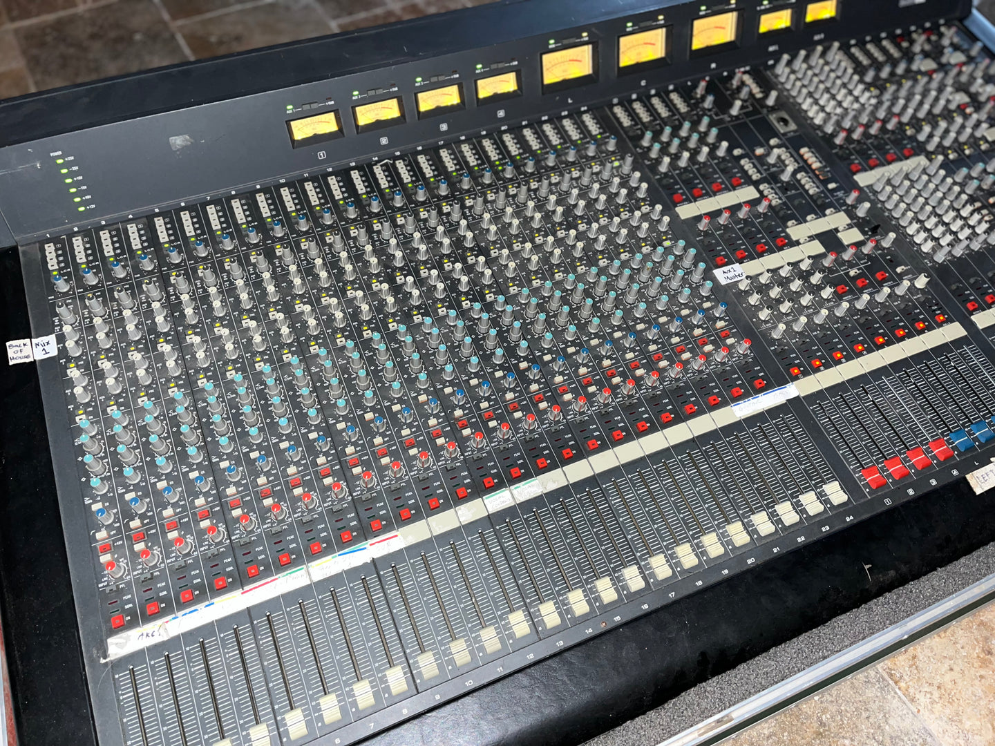 1990's Ramsa C900 36-Channel LCR Mixing Console