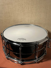 Load image into Gallery viewer, Drum Supply 6.5x14 DIY Black Brass Snare

