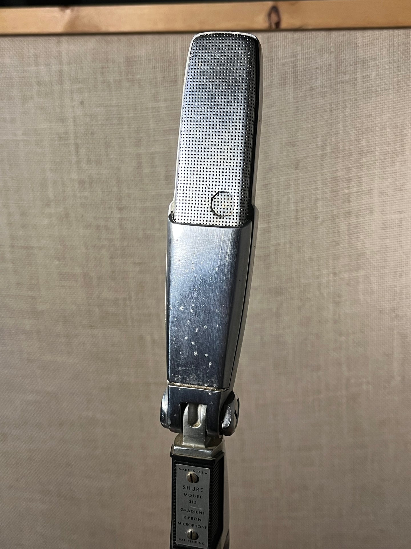 1950’s Shure Model 315 Ribbon Mic