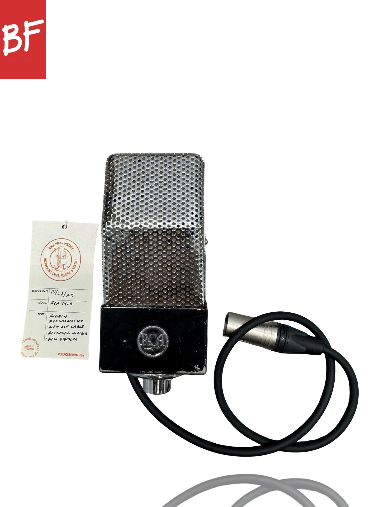 1940's RCA 74-B Bidirectional Ribbon Mic