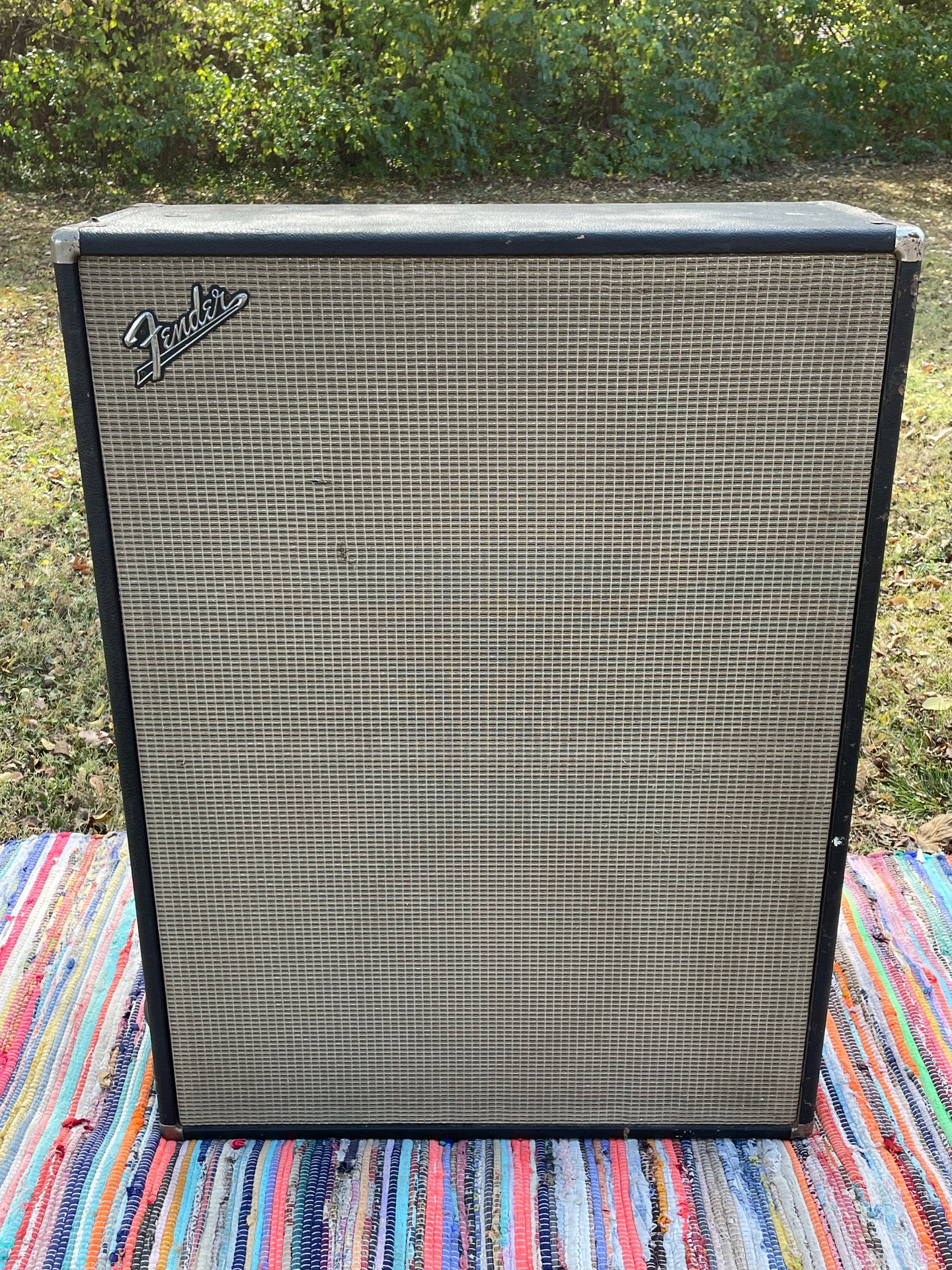 1967 Fender Bassman 2x12 Speaker Cabinet (Unloaded)