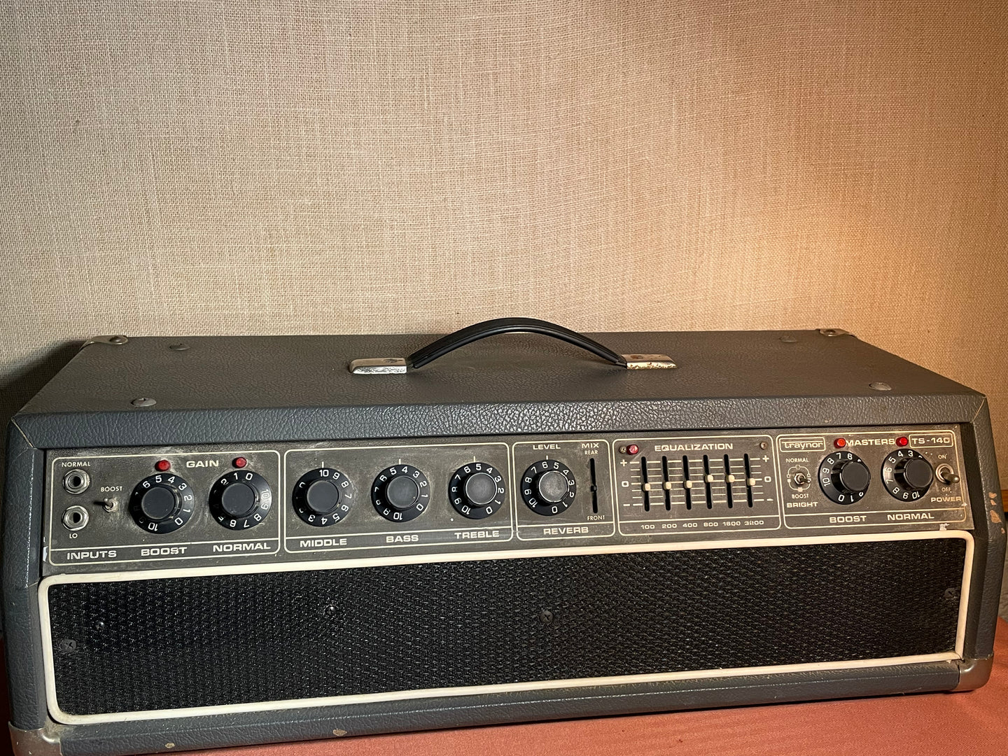 1980’s Traynor TS-140 Solid State Amp Head