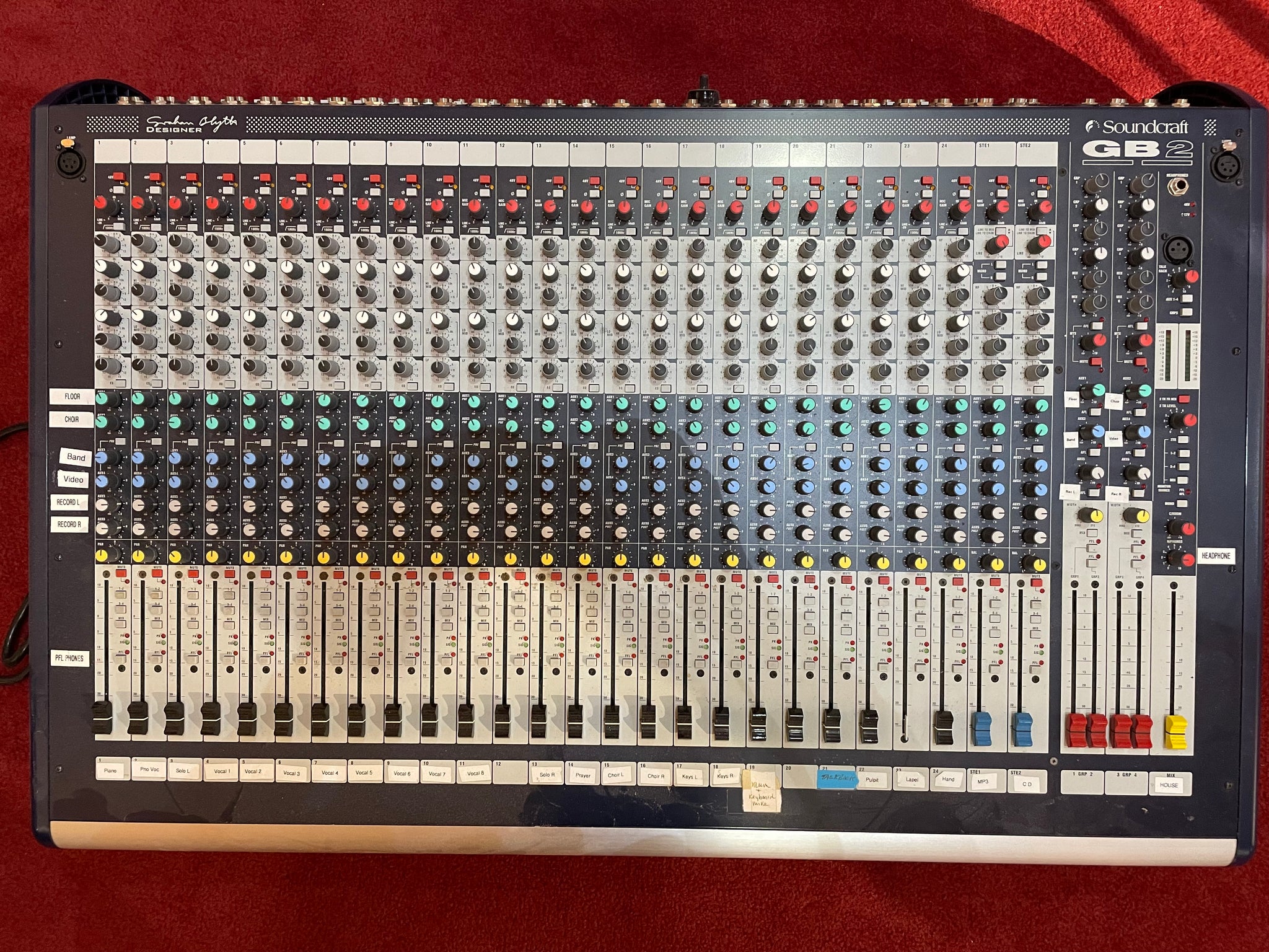 Soundcraft GB2 24-Channel Analog Console – Byrd Finds